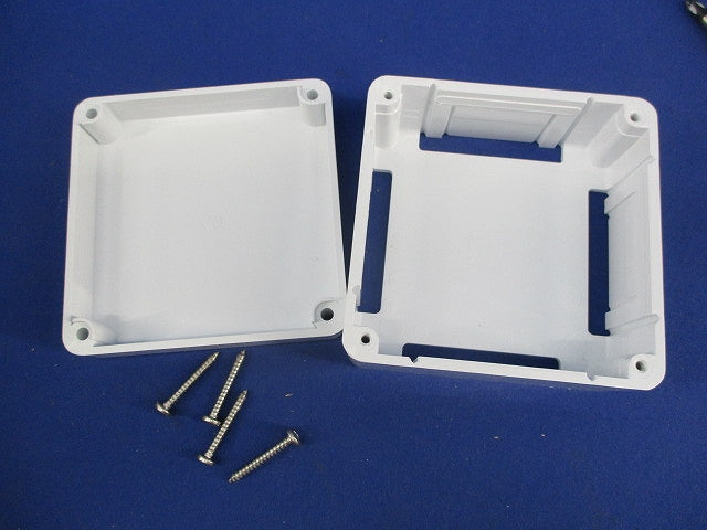 エムケーダクト付属品ブンキボックスノンホール(ホワイト) MDB202