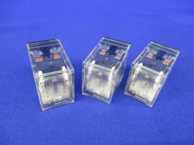 ミニパワーリレー 200/220VAC(3個入) MY2N