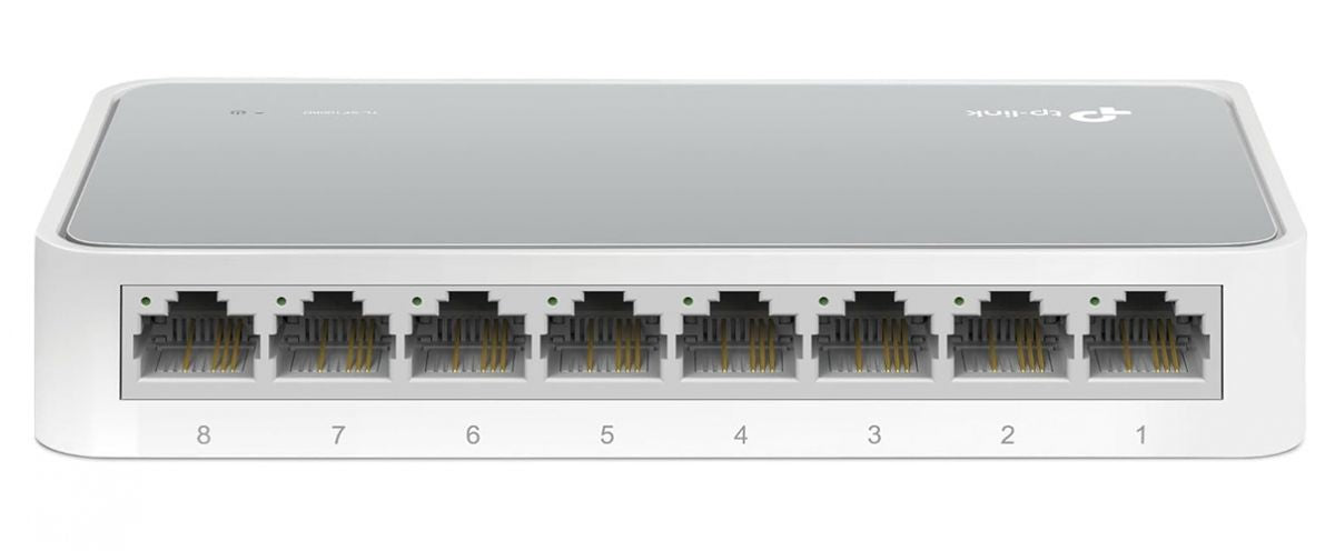 8ポート 10/100Mbps デスクトップ スイッチ TL-SF1008D