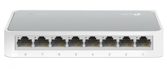 8ポート 10/100Mbps デスクトップ スイッチ TL-SF1008D