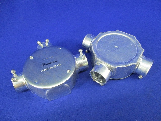 ねじなし丸型露出ボックス呼びE31(2個入) DS67311K