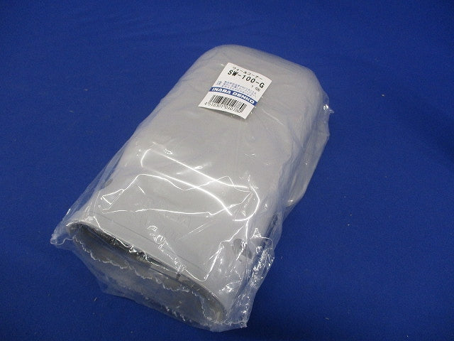 配管化粧カバー ウォールコーナー 壁面取り出し用 グレー SW-100-G