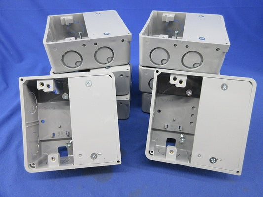 軽量間仕切り用アウトレットボックス(1個用ブランクカバー付)(8個入) CDO-K4A