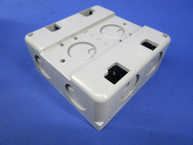 軽量間仕切り用アウトレットボックス(1個用ブランクカバー付)(8個入) CDO-K4A