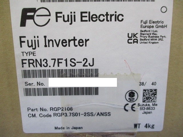 インバータ FRN3.7S1S-2J