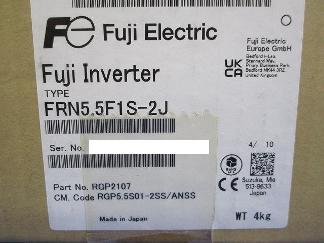 インバータ FRN3.7S1S-2J