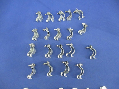 パイラッククリップ(亜鉛)(25個入)(ナベM5×20・6個/六角ナットM5・6個不足) Z-25C22C