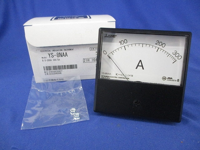 指示電気計器 交流電流計0-300A 300/5A YS-8NAA