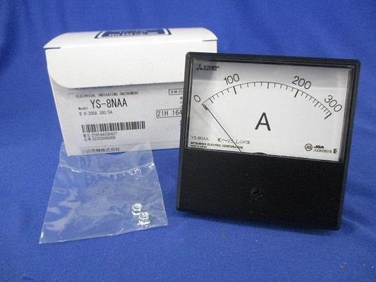 指示電気計器 交流電流計0-300A 300/5A YS-8NAA