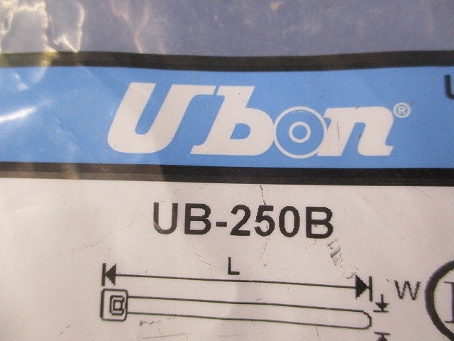 結束バンド(150本以上入)(黒) UB-250B