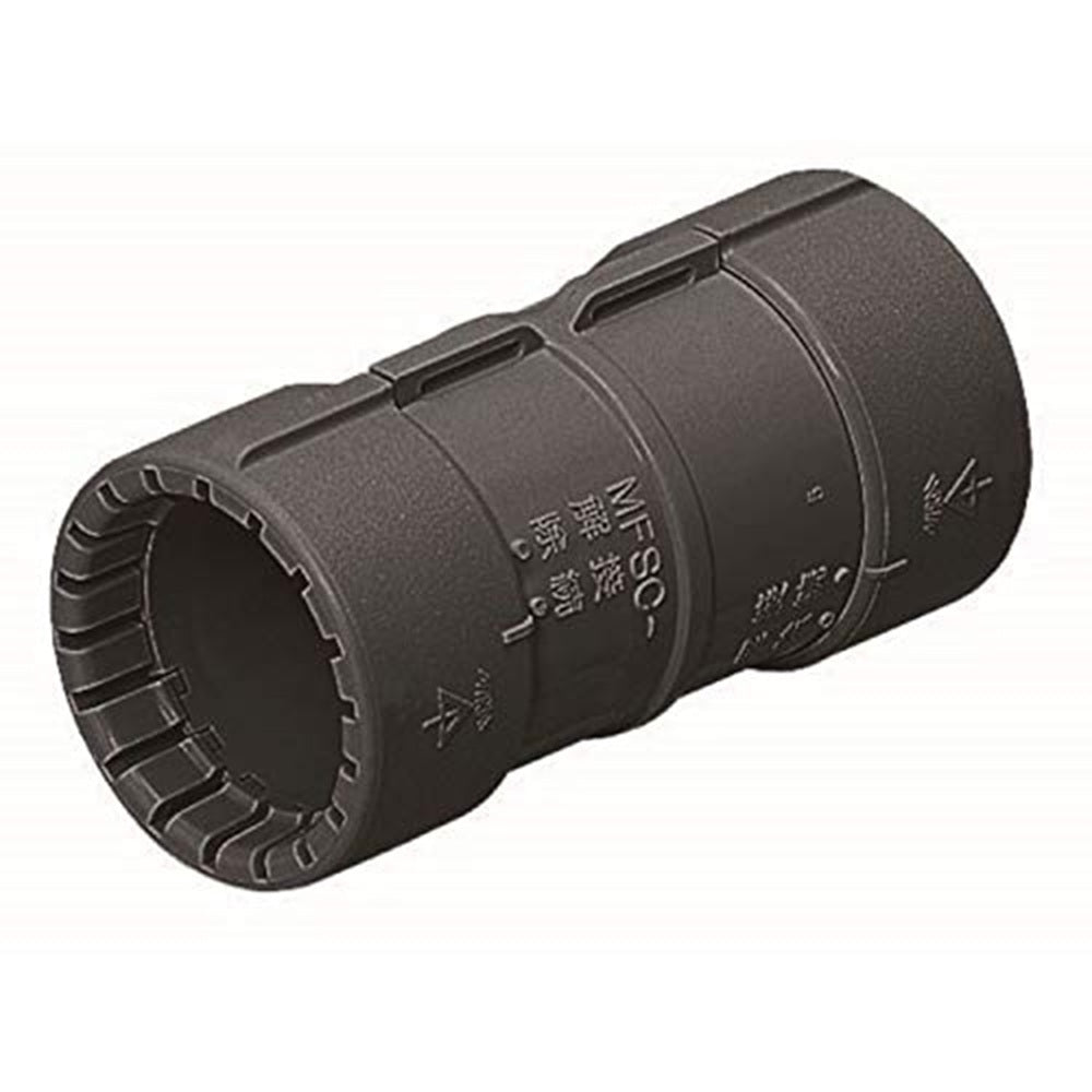 PF管用カップリング Gタイプ 黒 PF管22用 10個入 MFSC-22GK-10