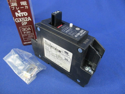 漏電ブレーカ2P2E30A GX52A