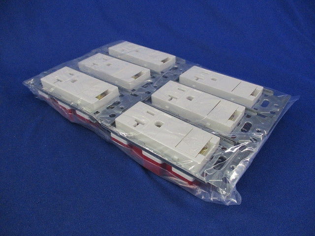 埋込アースターミナル付接地コンセント(6個入) JEC-BN-ITGE