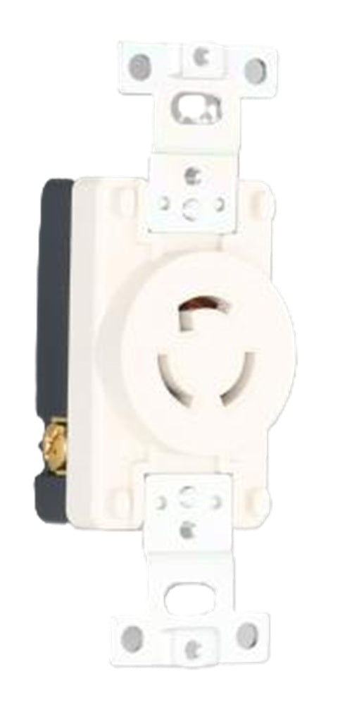 引掛形 埋込コンセント 白 2P15A125V 3110-L5-IV