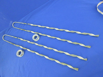 巻付グリップ(丸シンブル付)(2個入) 30mm