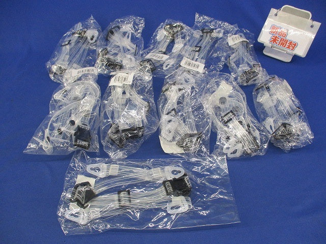 ヘルメット 内装品 透明 耳アゴ紐(11個入) SC11B-1480-P