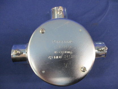 ねじなし丸型露出ボックスセット(混在3個入) DS65251K他