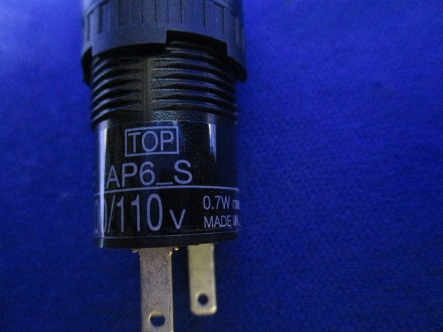 φ16 小形表示灯(ドーム形・ピュアホワイト色) AP6DS5HPW