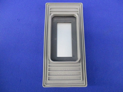 鍵付きセキュリティカバー(防噴流形)(シルバー) TDP-3WKY-SV