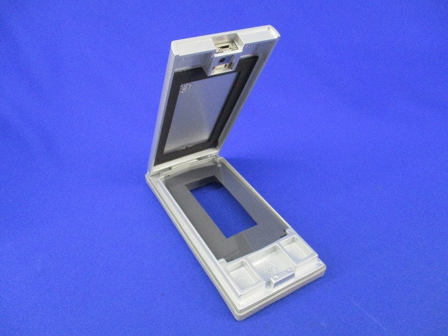 鍵付きセキュリティカバー(防噴流形)(シルバー) TDP-3WKY-SV