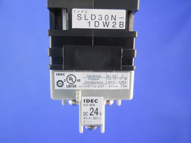 角形表示灯2色全面照光(赤・緑)(箱と中身同じ)(キズ有) SLD30N-1DW2BRG