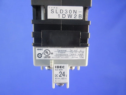 角形表示灯2色全面照光(赤・緑)(箱と中身同じ)(キズ有) SLD30N-1DW2BRG