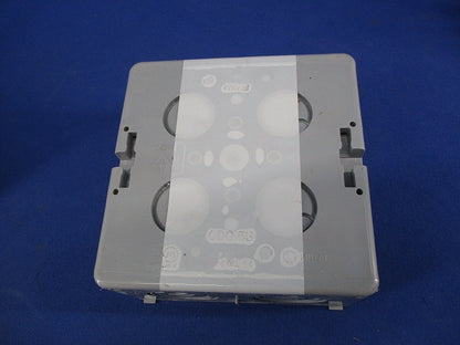 埋込四角アウトレットボックス(2個入)(ネジ2本不足) CDO-5B