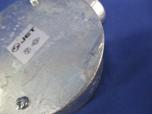 丸型露出ボックス 2方出(2個入)亜鉛 M16L