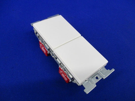 表紙灯無しスイッチ3路(ピュアホワイト)15A/300V WJ-3