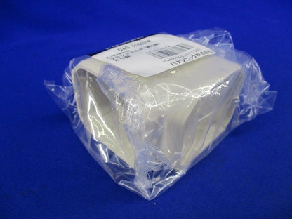 フラットエルボ(室内用)60型(5個入)アイボリー(新品未開封) DAS31607W