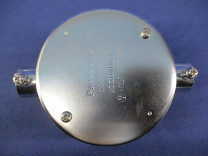 ねじなし丸形露出ボックス2方向出(4個入) DS66191K
