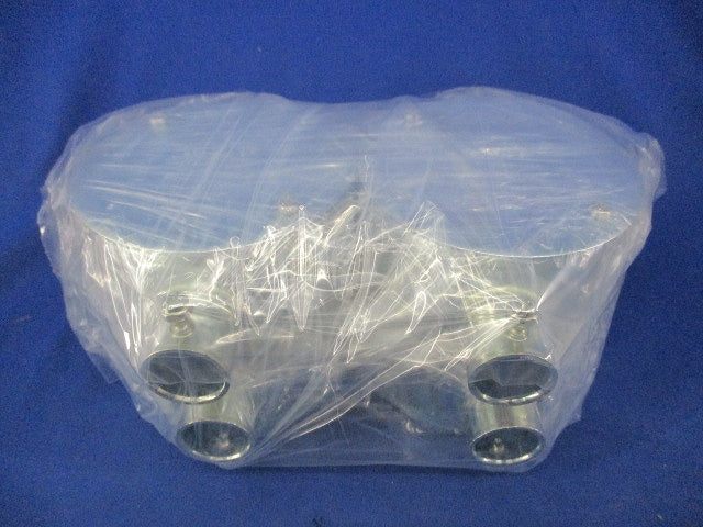ねじなし丸形露出ボックス2方向出(4個入) DS66191K