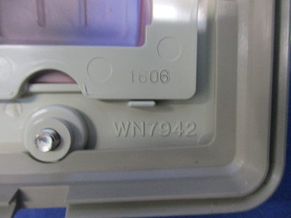 防雨埋込スイッチプレート2個用(3個入) WN7942