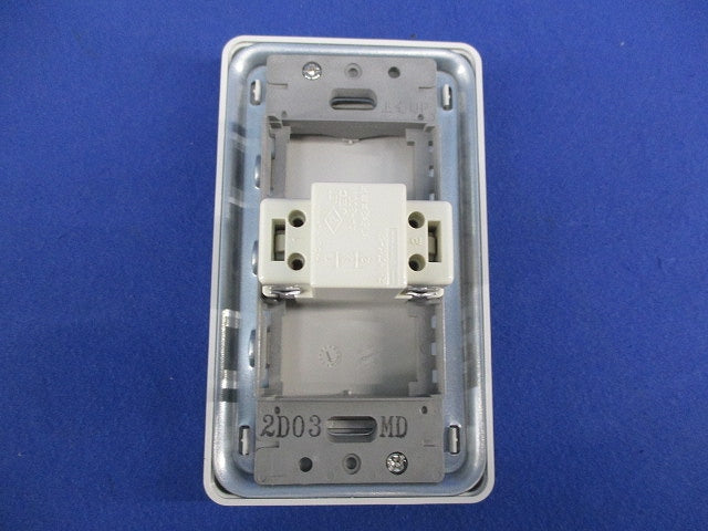 壁埋込スイッチ(ランプ付) P-10SW