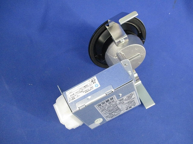 LEDダウンライトφ75(電球色)(黒) DDL-8789YB