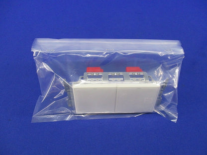 1連2個用(片切スイッチ)1セット入 WJ-1他