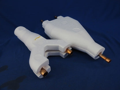フリーコンポマルチ専用同時ツイン分配管(未使用)(汚れ有) SDD-50WR8