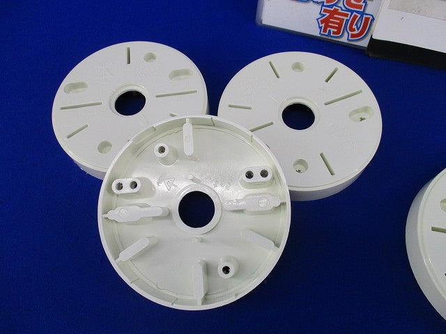 ポリ台セット(混在4個入)(色あせ有)(ホワイト) POW105他
