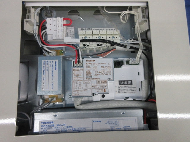 LED点滅形直付誘導灯(電池内蔵・両面) FBK-42602XLN-LS17
