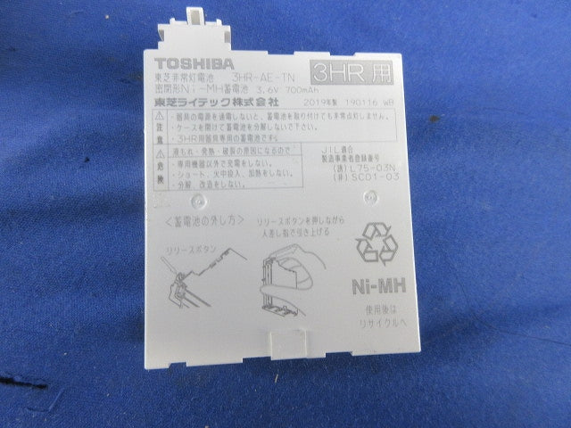 LED点滅形直付誘導灯(電池内蔵・両面) FBK-42602XLN-LS17