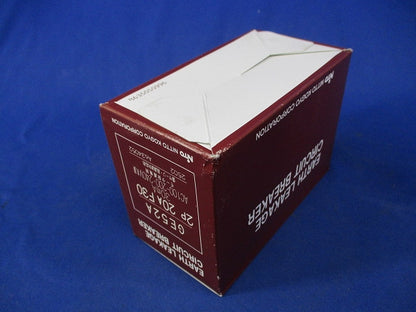 漏電ブレーカー2P20A(新品未開封) GE52A