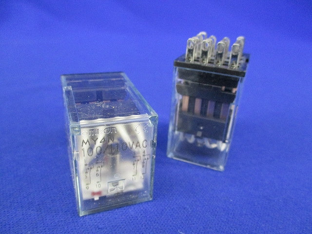 ミニパワーリレー 100/110VAC(2個入) MY4N100/110VAC