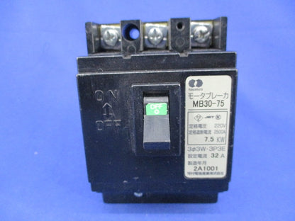 モータブレーカ3P3E32A(ジャンク品) MB30-75