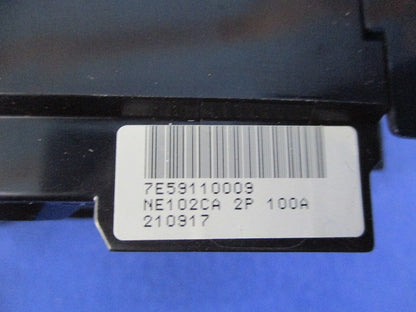 サーキットブレーカー2P2E100A NE102CA