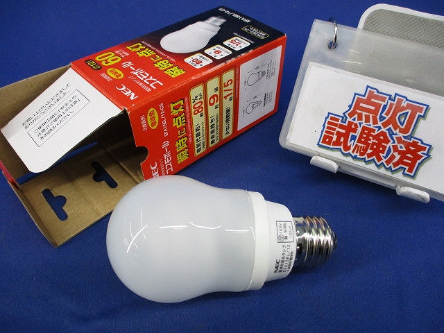 電球形蛍光ランプ E26(電球色) EFA15EL/12-C5