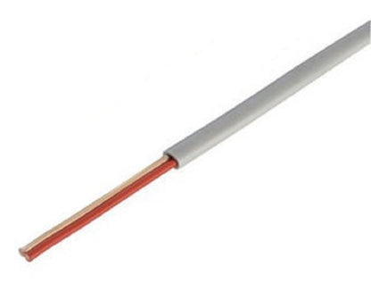 小勢力回路用耐熱電線 HFA 2心(平形)X1.2mm 灰 200m HFA2C×1.2mm