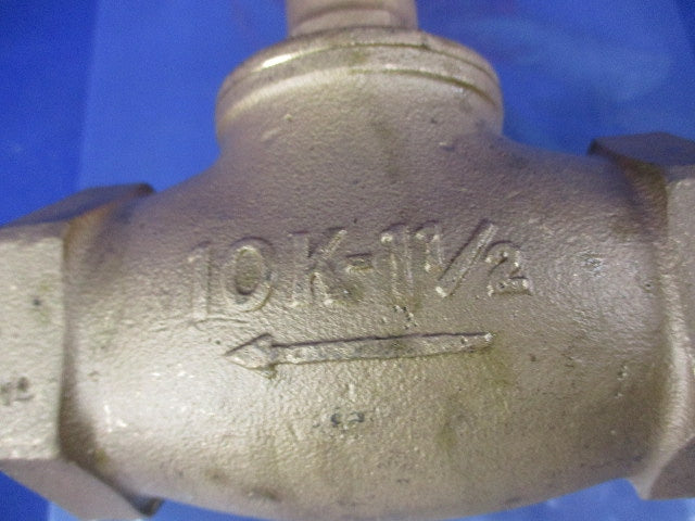 青銅製グローブバルブ 10K-1 1/2