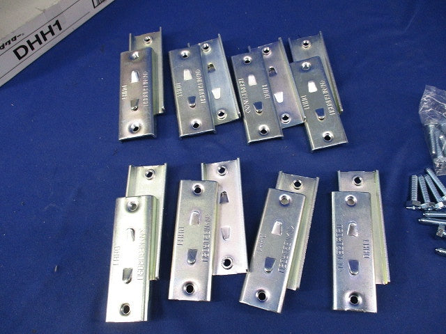 ダクター H形鋼用ダクターチャンネル支持金具(8対入) DHH1