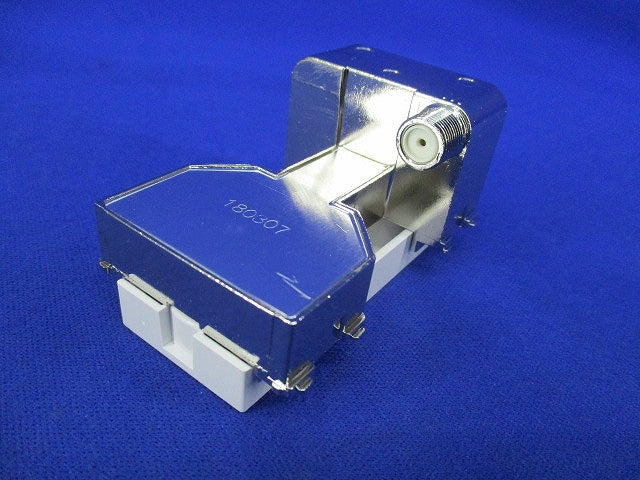 埋込高シールドテレビターミナル 2端子 電流通過形 WCS3890CW