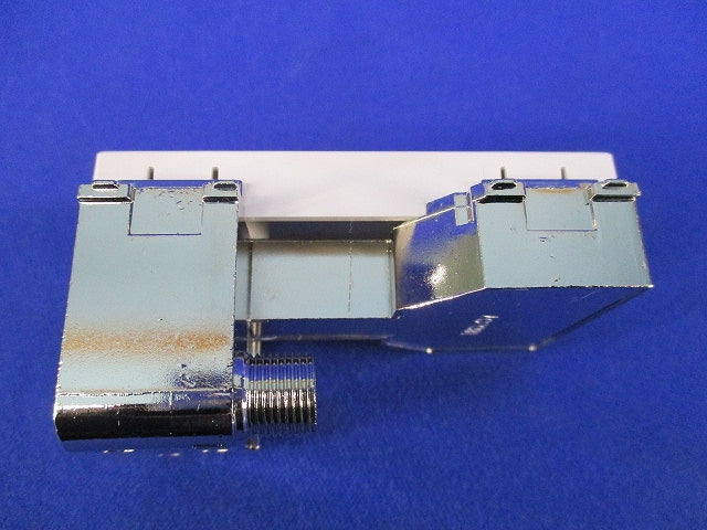 埋込高シールドテレビターミナル 2端子 電流通過形 WCS3890CW